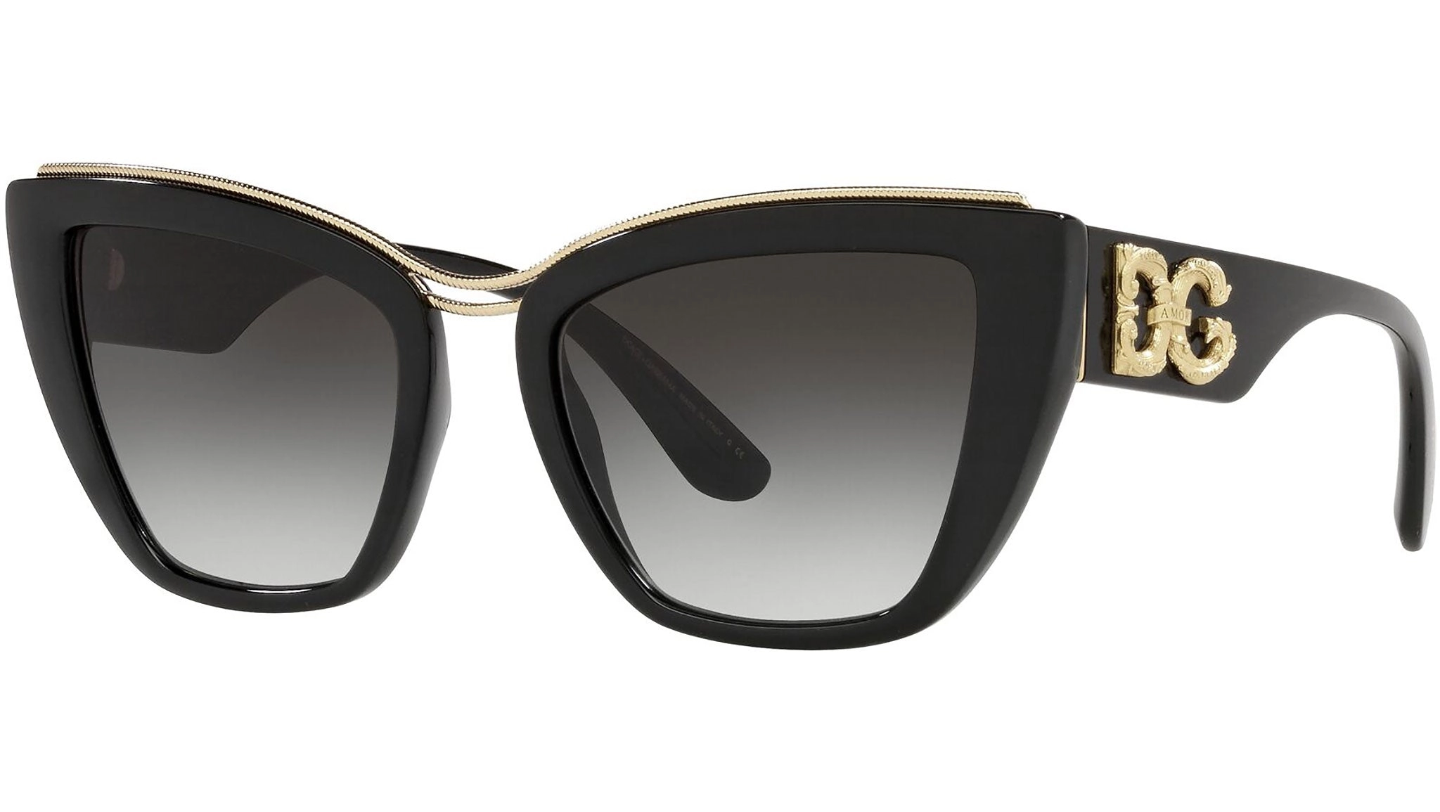 Dolce & Gabbana DG6144 (501/8G) 54 | Kadın Siyah Güneş Gözlüğü